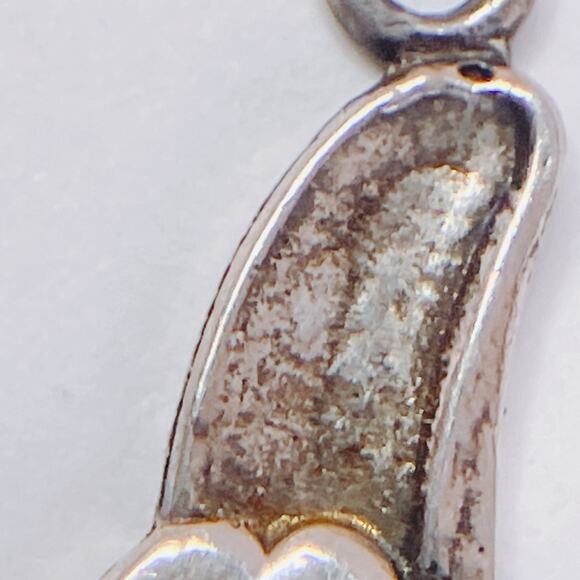 VTG Sterling Silver Digem Frog Pendant Charm Licensed Collectible Honey Smacks - Picture 5 of 10